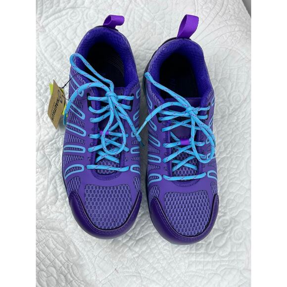 NWOB Nautilus Safety Footwear Women's Size 6EE Purple/Blue Safety Toe Shoe NEW - Picture 7 of 10